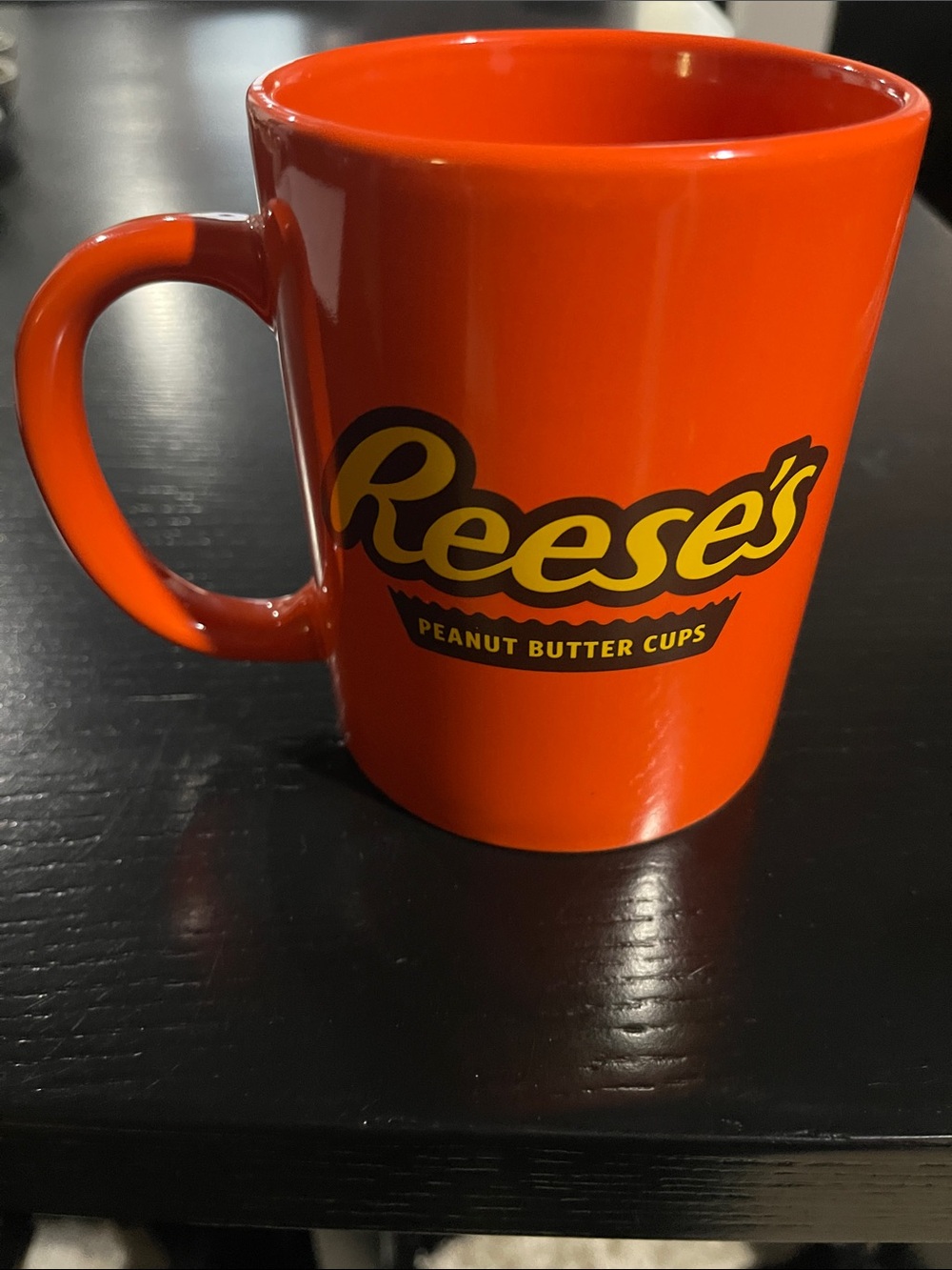 Reese's Orange Ceramic Logo Mug